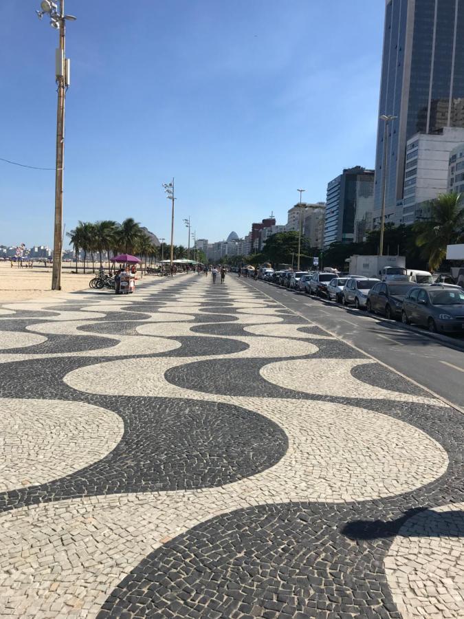 Apartamento Copacabana, Vista Para O Mar E Com Garagem ริโอเดจาเนโร ภายนอก รูปภาพ