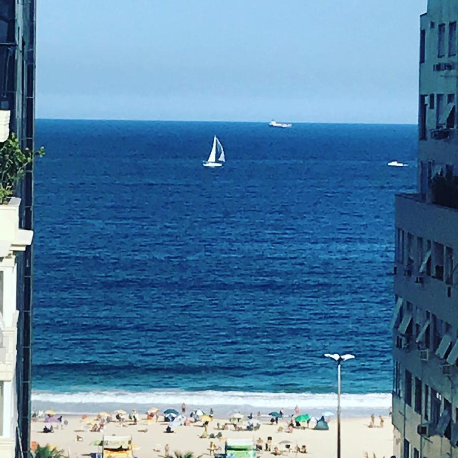 Apartamento Copacabana, Vista Para O Mar E Com Garagem ริโอเดจาเนโร ภายนอก รูปภาพ